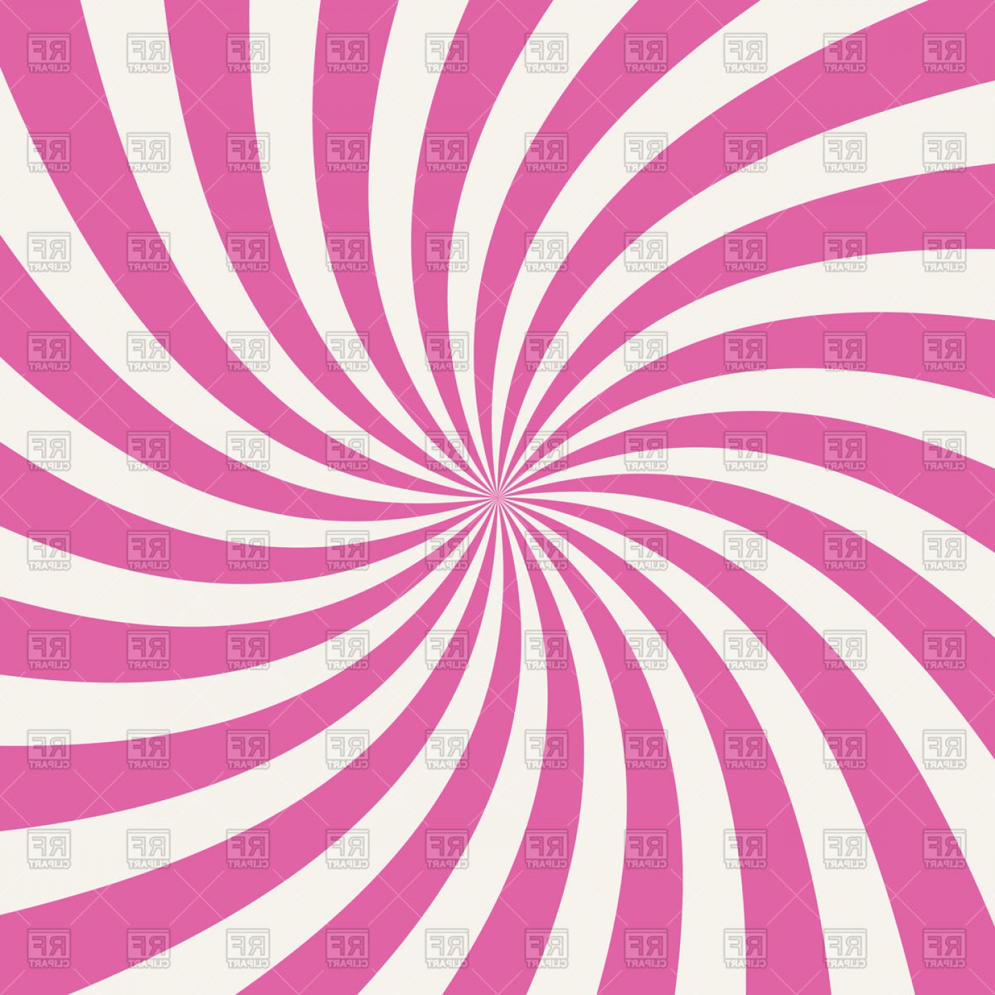 1440x1440 Pink Swirling Radial Pattern Background Vector Clipart Cqrecords