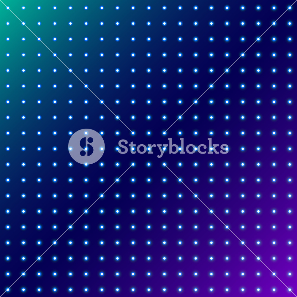 1000x1000 Abstract Dots Glowing Radial Pattern On Blue Space Background