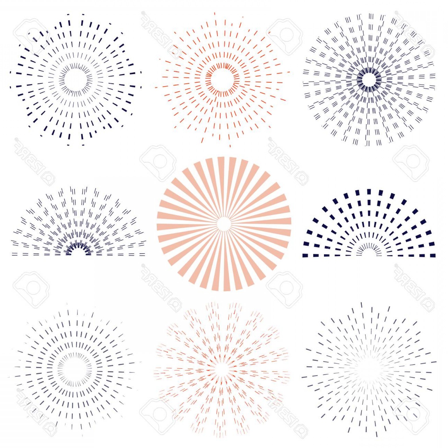 1560x1560 Photostock Vector Retro Sunburst Radiant Starburst Vintage