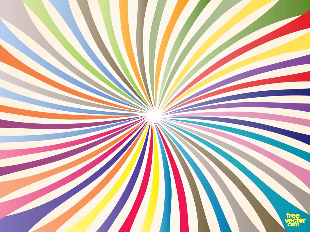 1024x765 Radiant Burst Vector Art Graphics