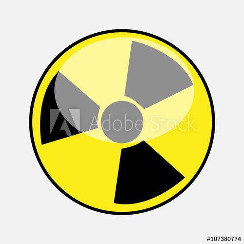 500x500 Radiation Symbol Vector