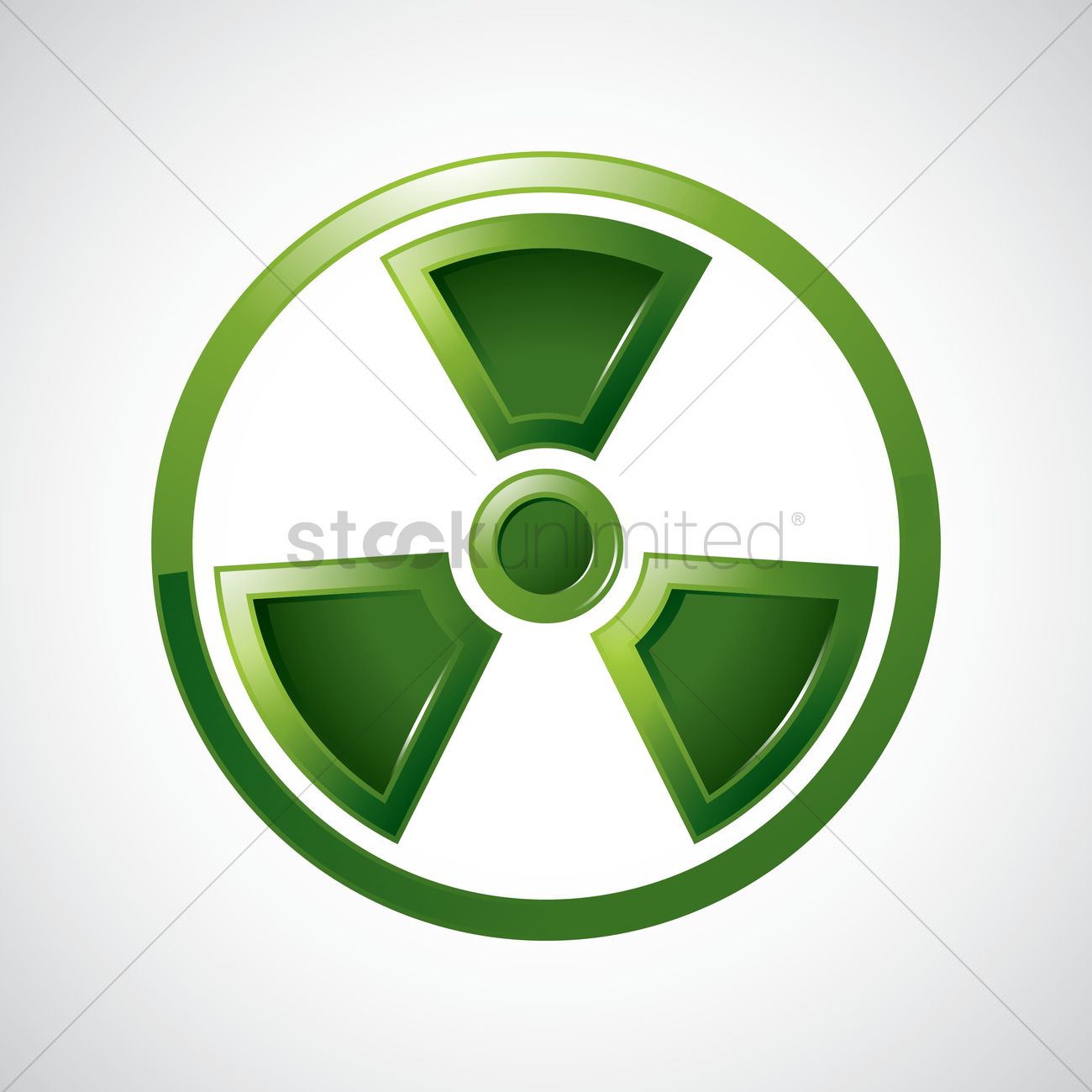 1300x1300 Radiation Symbol Vector Image