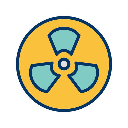 490x490 Radiation Vector Icon