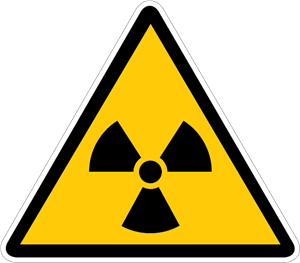 300x263 Radiation Danger Sign Logo Vector
