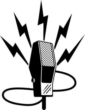 283x368 Old Radio Microphone Vector Free Vector Download