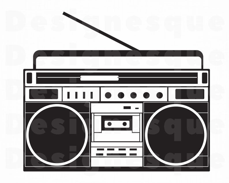 794x635 Radio Boombox Radio Clipart Radio For Cricut Etsy