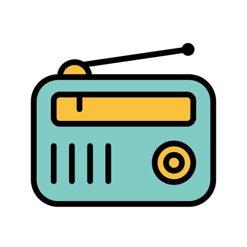 490x490 Radio Vector Icon