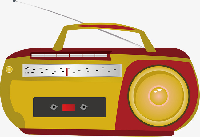 650x444 Radio Png Vector Element, Radio Vector