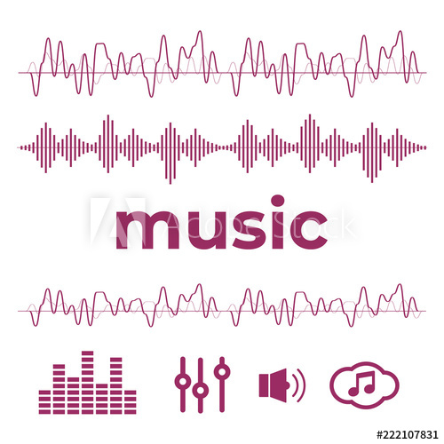 Vector Sound Waves Equalizer Technology Radio Wave Vector 500x500 Vector Sound Waves Equalizer Technology Radio Wave Vector