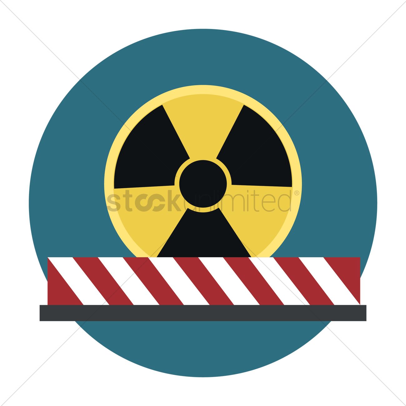 1300x1300 Radioactive Symbol Vector Image