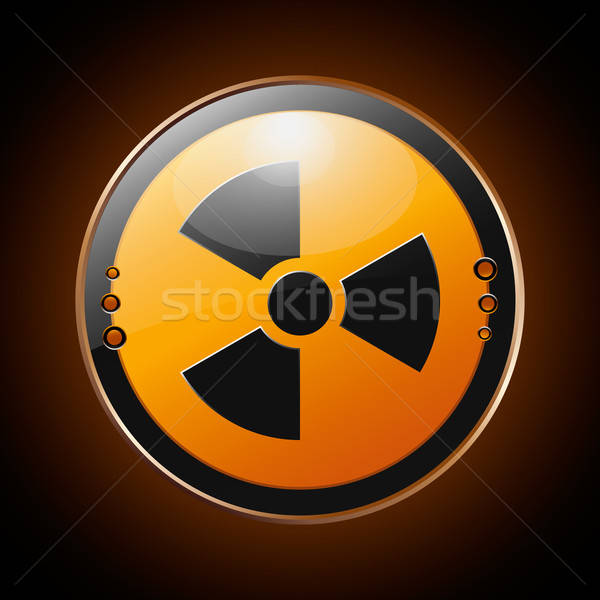 600x600 Nuclear Radioactive Symbol Vector Illustration Lemonti