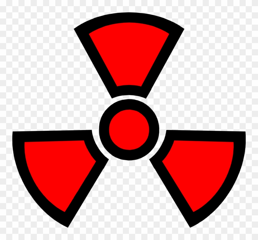 840x780 Vector Illustration Of Nuclear Fallout Radioactive