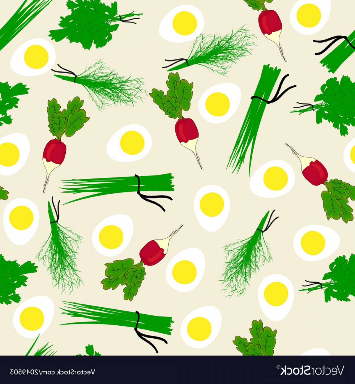 1200x1296 Seamless Vegetables Garden Radish Vector Catchsplace