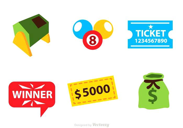 700x490 The Ticket Icon Symbol Flat Raffle