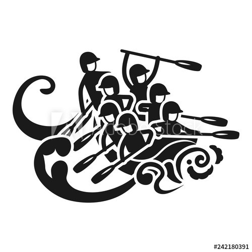 500x500 Rafting Icon Simple Illustration Of Rafting Vector Icon For Web