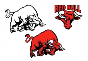 285x200 Charging Bull Free Vector Graphic Art Free Download