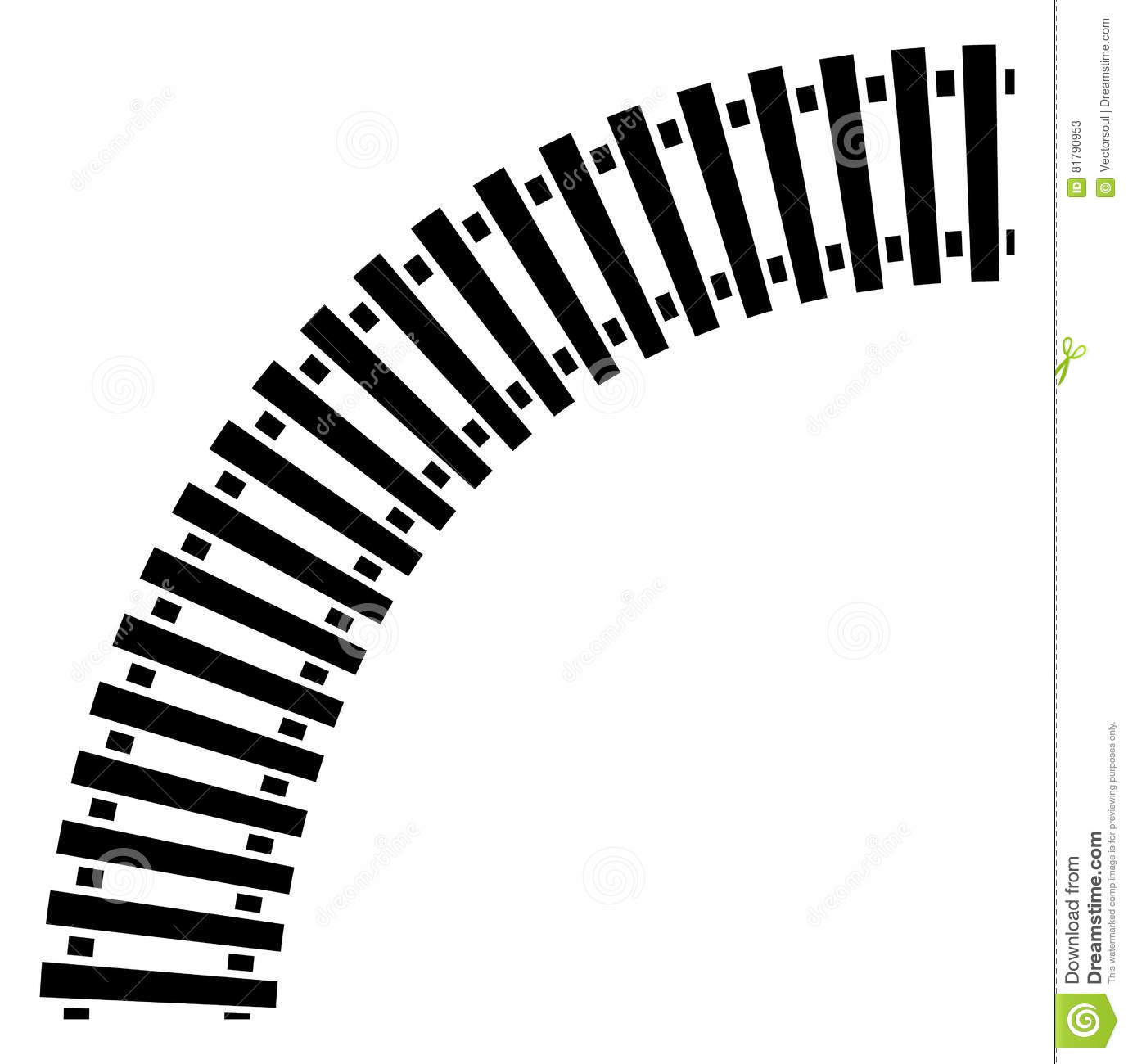 1378x1300 Railway Track With Train Clipart