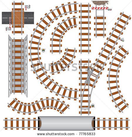 450x470 Images Railway Tracks Cartoon