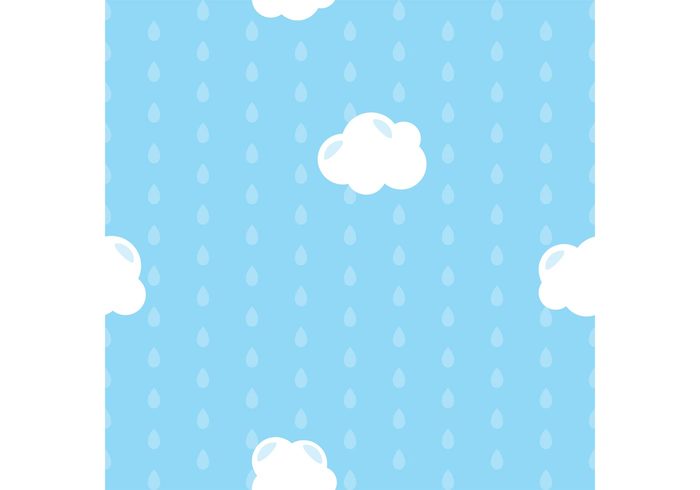 Rain Background Vector