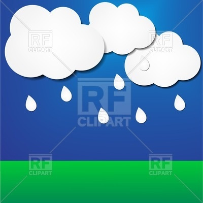Rain Cloud Vector
