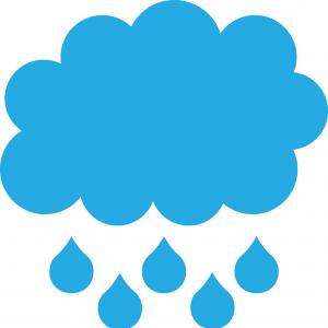 300x300 Cloud Black And White Clipart Black And White Cartoon Rain Cloud