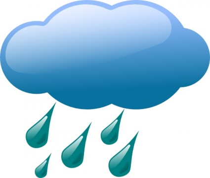 425x361 Rain Cloud Clip Art Free Vector In Open Office Drawing