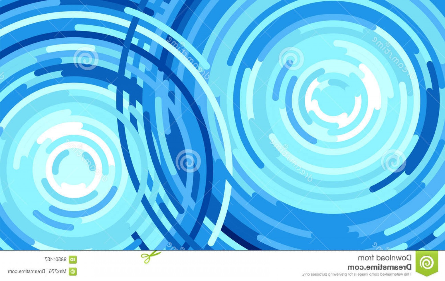 1560x985 Stock Illustration Splash Water Drop Waves Rain Vector Flat