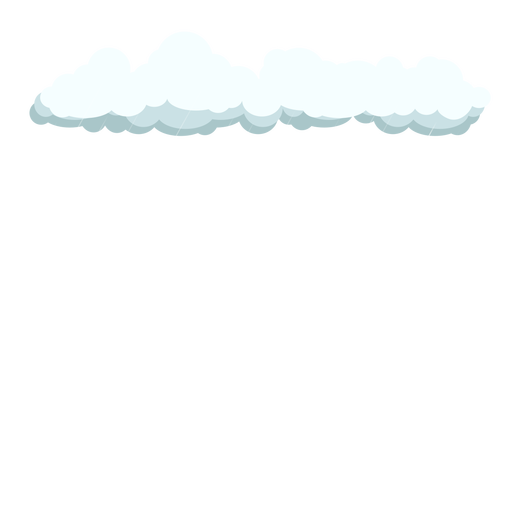 512x512 Cirrus Cloud And Rain Vector