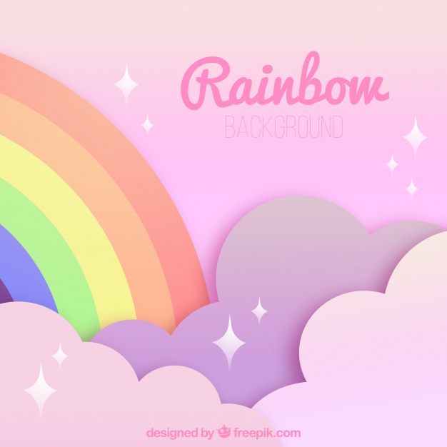 626x626 Colorful Rainbow Background Vector Free Download