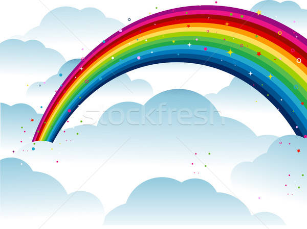 600x449 Rainbow Background Vector Illustration Lenm