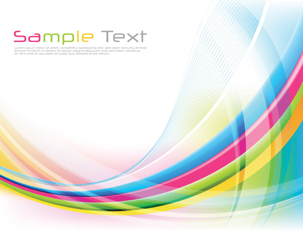 600x457 Rainbow Background Flow Lines