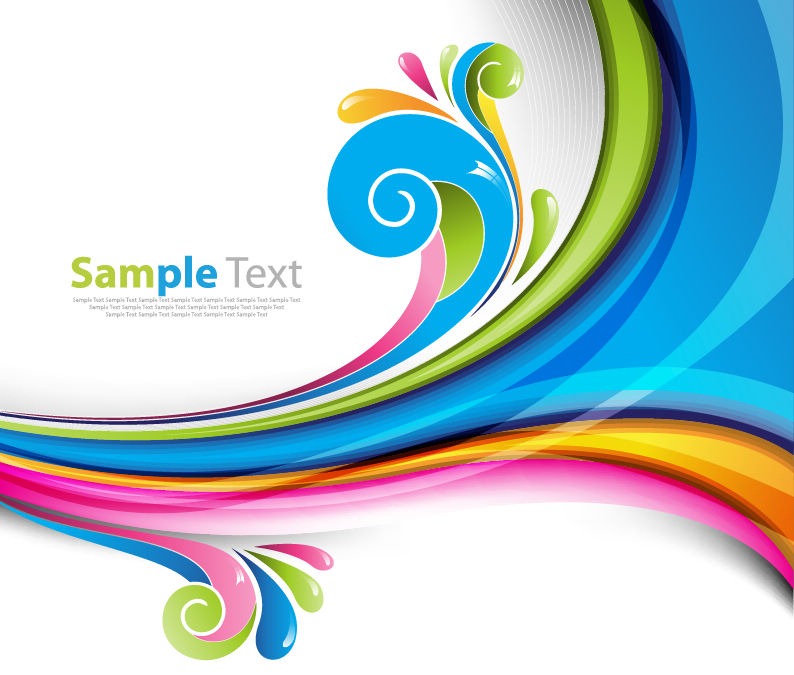 794x675 Colorful Rainbow Background Vector Illustration Free Vector