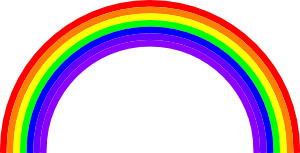 300x153 Best Rainbow Clipart