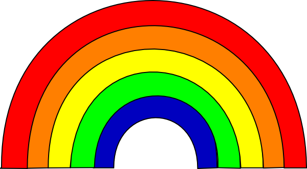 600x331 Rainbow Clip Art