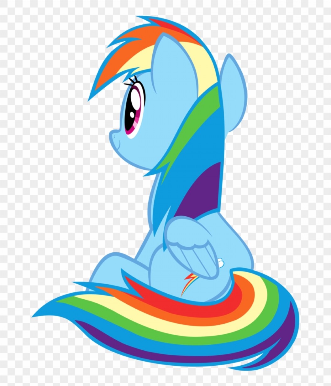 Bmhhtositting Vector Cartoon Mlp Rainbow Dash Back Clipart 1056x1233 Bmhhtositting Vector Cartoon Mlp Rainbow Dash Back Clipart