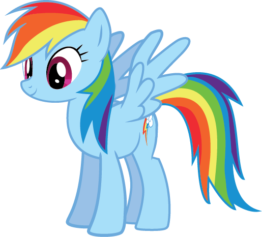 Download Rainbow Dash Vector Standing Png Image 515x466 Download Rainbow Dash Vector Standing Png Image