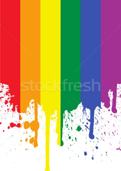 424x600 Rainbow Flag Vector Illustration Emir Simsek