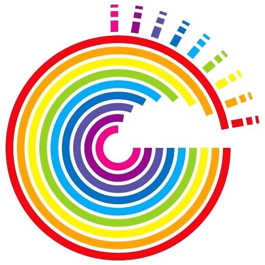 518x518 Rainbow Color Wheel Gradient Vector And Umbrella Haiderali