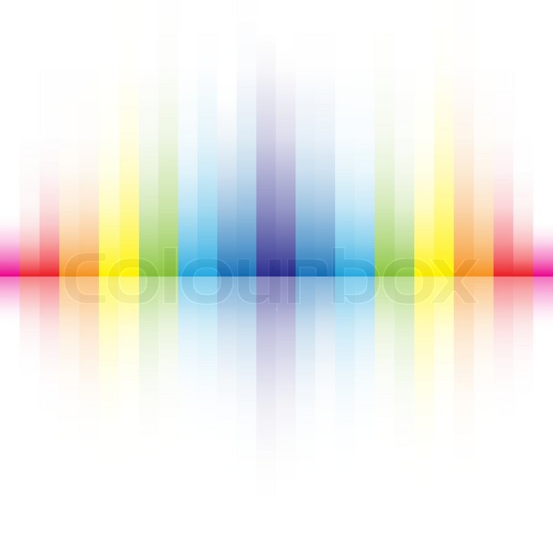 800x800 The Beautiful Gradient Rainbow Colors Stock Vector Colourbox