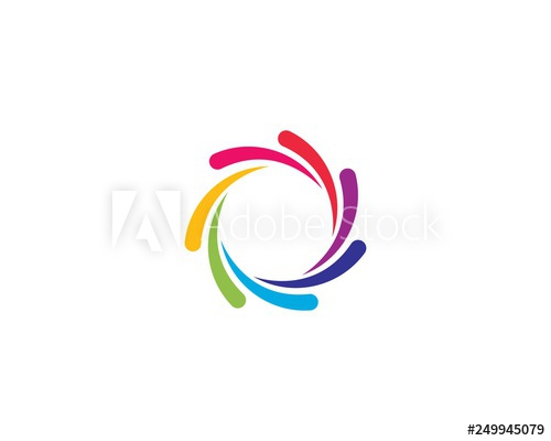 500x400 Rainbow Logo Vector