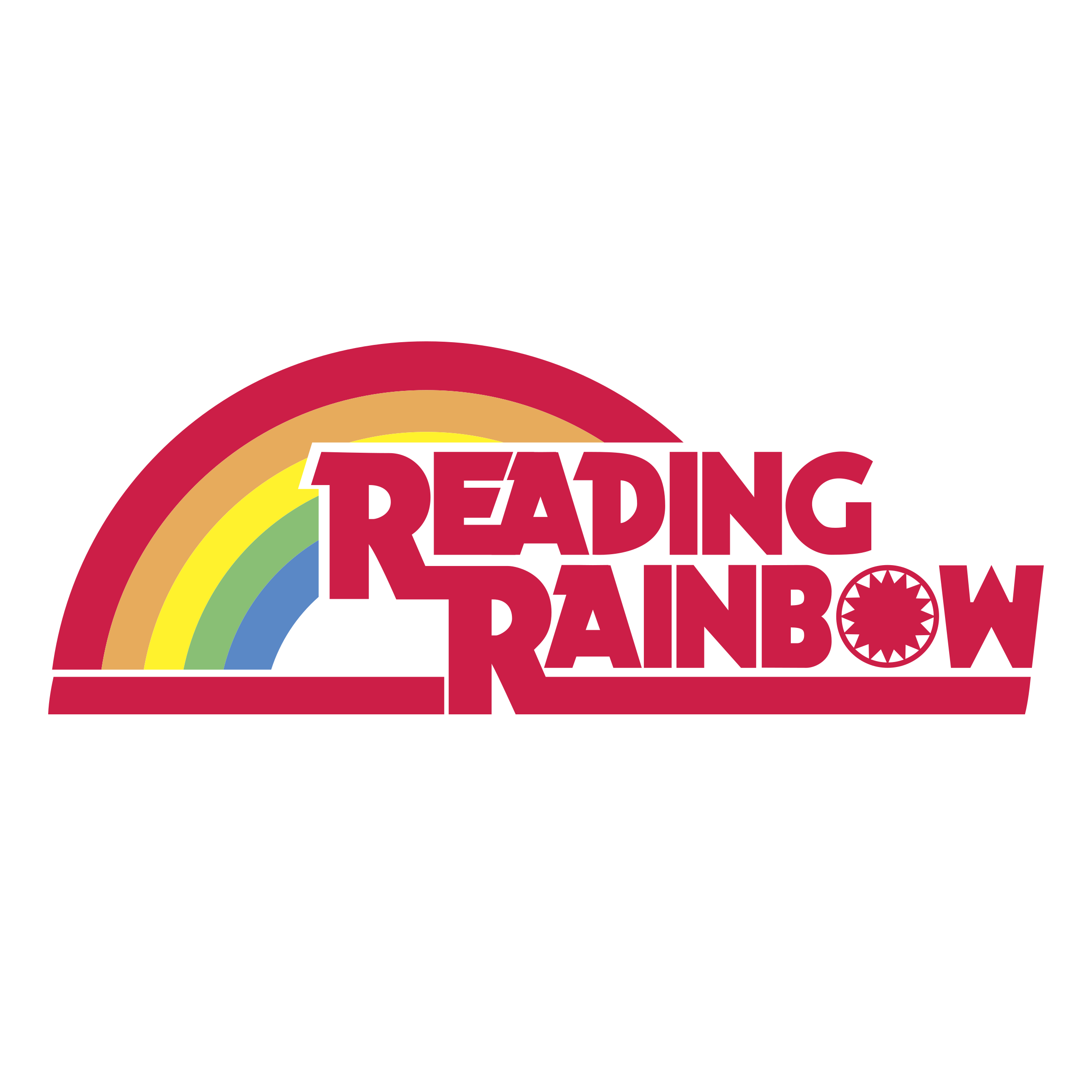 2400x2400 Reading Rainbow Logo Png Transparent Vector