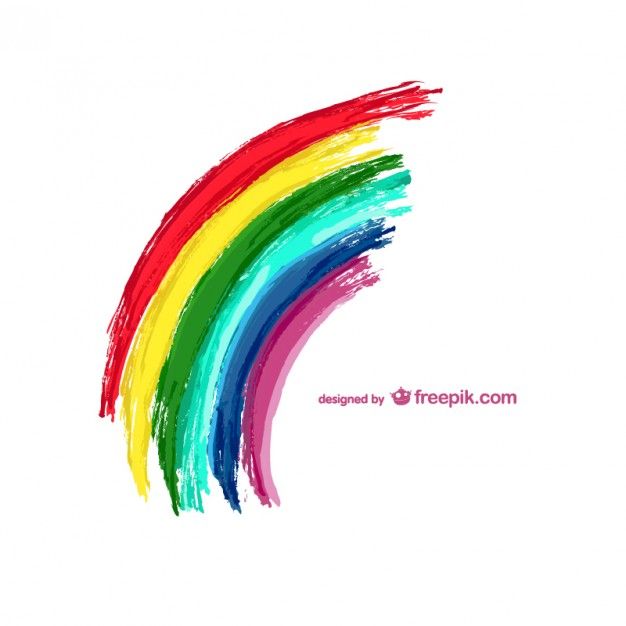 626x626 Watercolor Rainbow Vector Free Download Williamson Home Vector