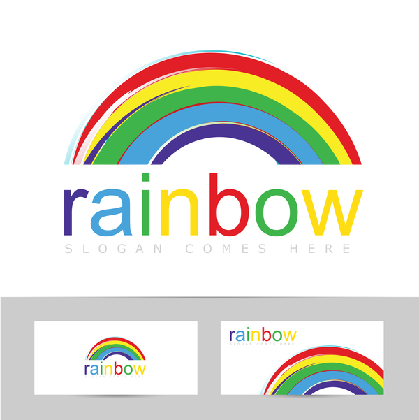 600x601 Rainbow Logo Vector Free Download