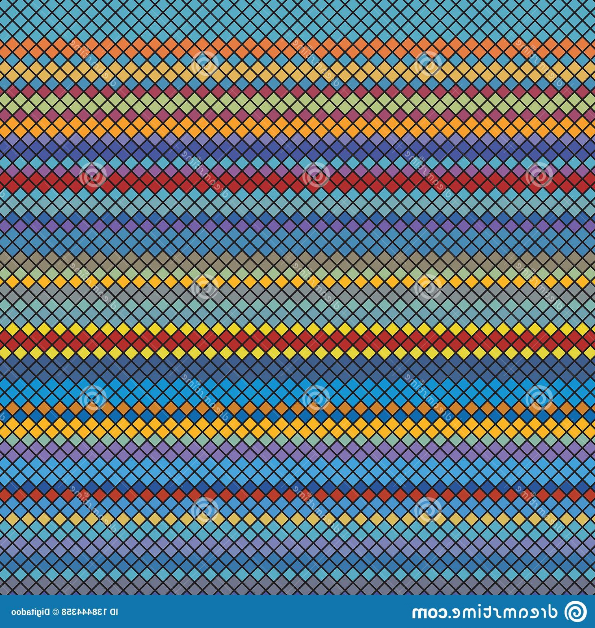 1920x2026 Rainbow Colors Checkered Stripe Tiles Spectrum Mosaic Vector