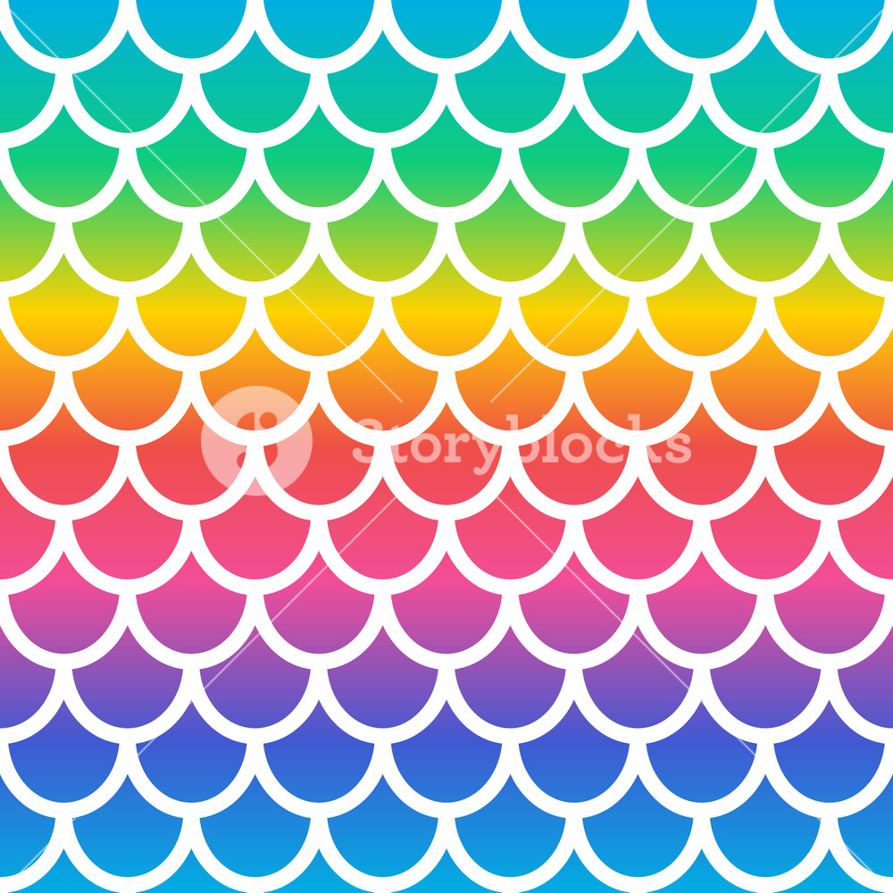 1000x1000 Rainbow Mermaid Seamless Pattern Holographic Mermaid Scale