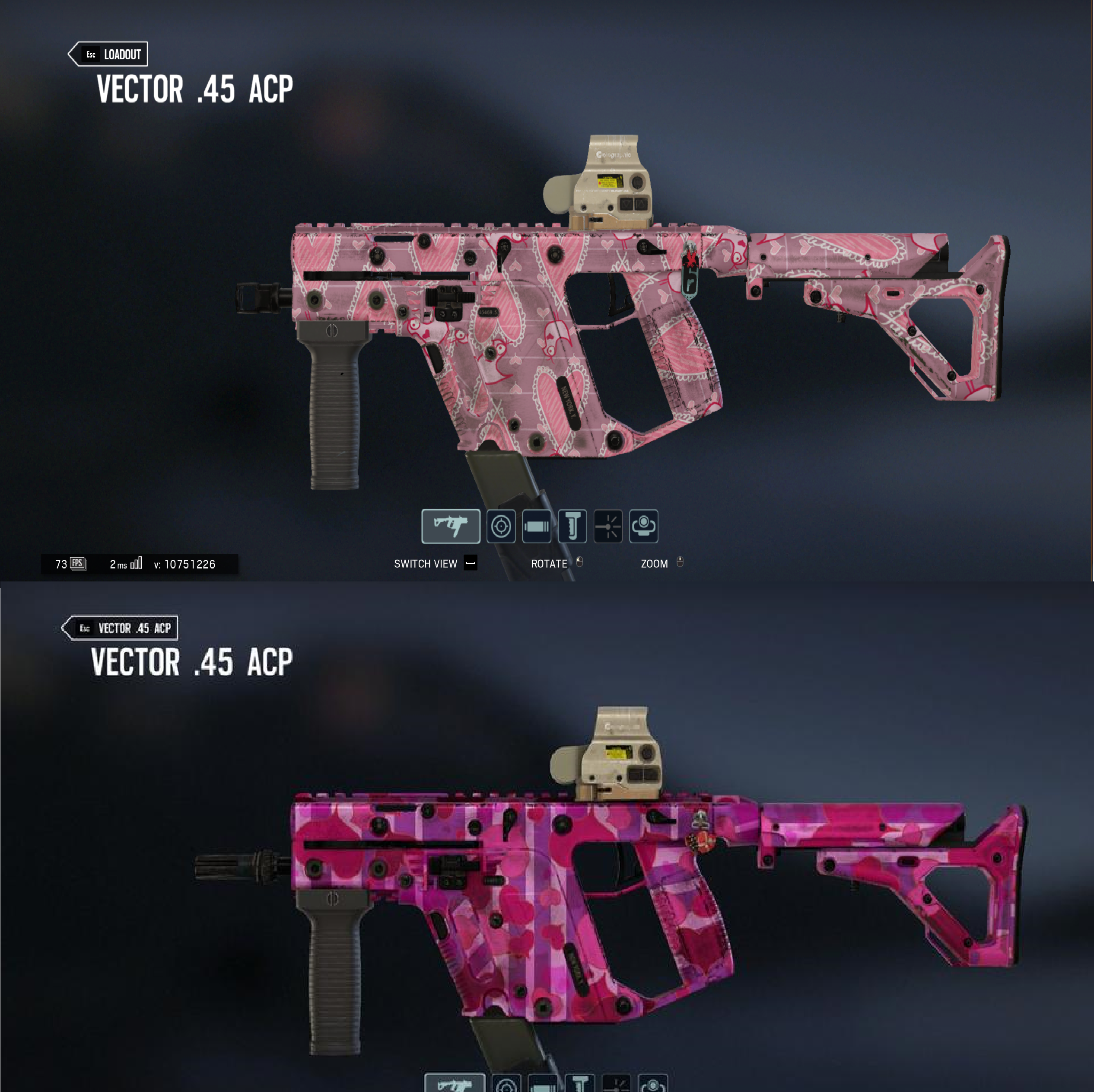 2532x2526 Old Valentine Skin Vs New Valentine Skin On Vector