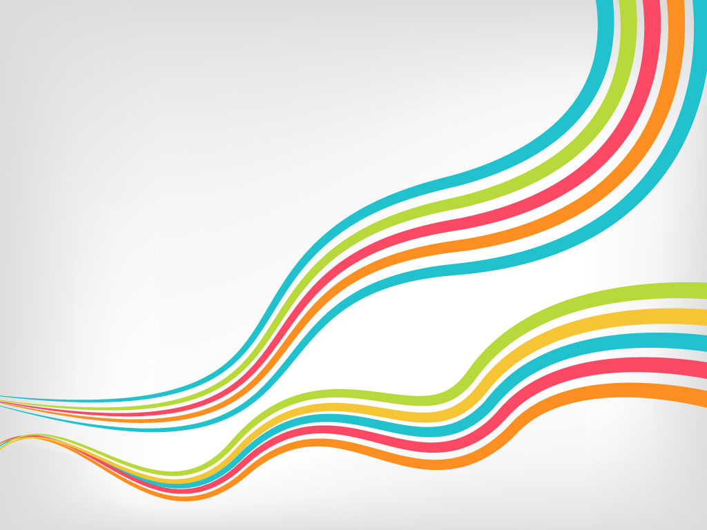 1024x768 Rainbow Striped Background