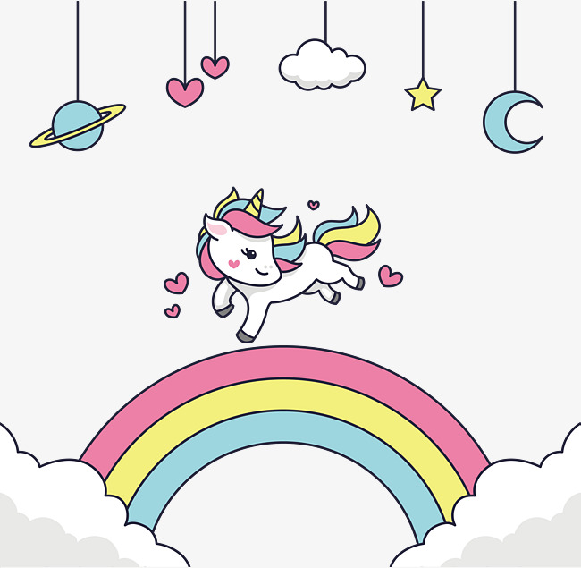 Happy To Run The Unicorn, Vector Png, Rainbow, Rainbow Bridge Png 650x635 Happy To Run The Unicorn, Vector Png, Rainbow, Rainbow Bridge Png
