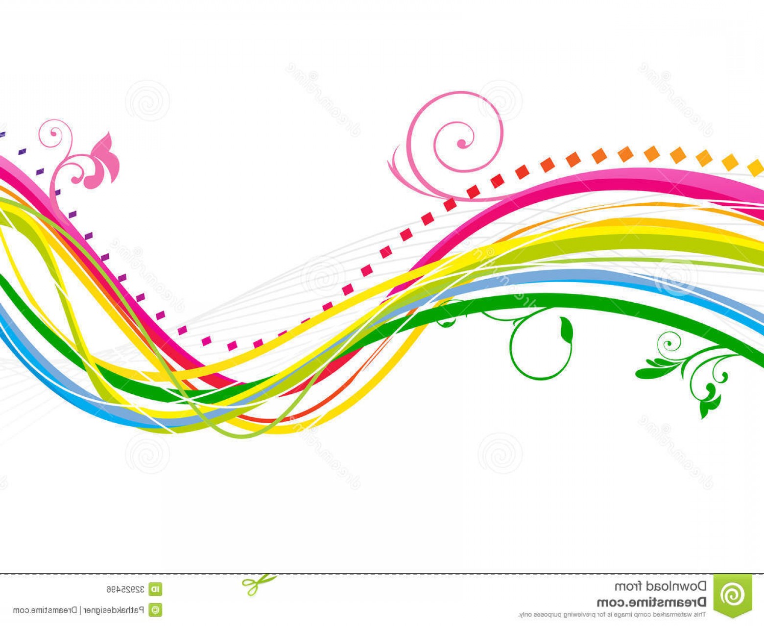 1560x1278 Royalty Free Stock Image Abstract Colorful Rainbow Line Wave