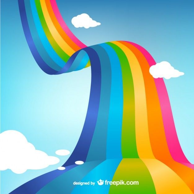 626x625 Rainbow Vector Art Free Vector Cute Wallpaper And Photos